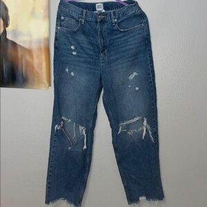 Distressed Urban Outfitters Blue Jeans